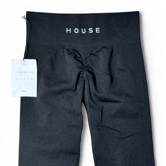 NWT HOUSE iD Seamless Leggings Black Size XS - Picture 4 of 12